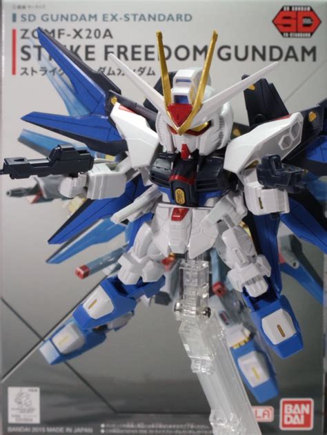 Sdガンダム Ex スタンダード ストライクフリーダムガンダムのご紹介！ 先人に続け！お気軽ガンプラ製作！