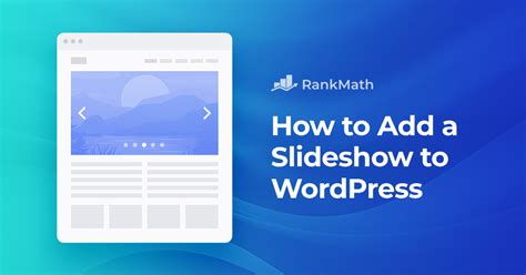 How To Easily Add A Slideshow To WordPress Rank Math