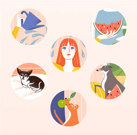 Coral illustrations set :: Behance