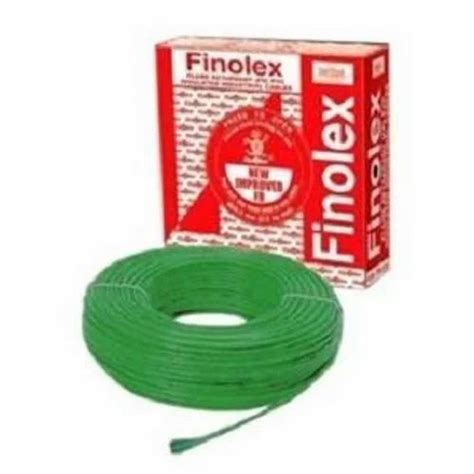 Finolex Sq Mm A M Flame Retardant Cable Green Finolex