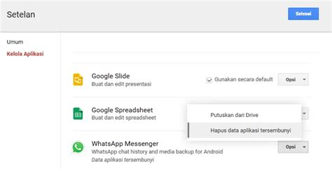 Cara Melihat Backup Cadangan WhatsApp Di Google Drive