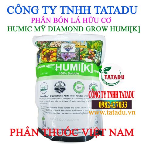 HUMIC MỸ DIAMOND GROW HUMI K PHÂN BÓN LÁ HỮU CƠ