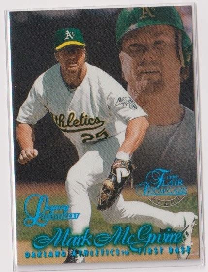 Yahoo オークション 1997 Flair Showcase Mark McGwire Legacy Colle