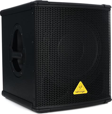 Behringer B1200d Pro Active 500 Watt 12 Inch Pa Subwoofer With Built In Stereo Crossover