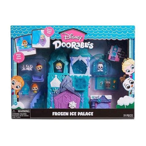 Disney Doorables Deluxe Frozen Ice Palace Playset, Hobbies & Toys, Toys & Games on Carousell