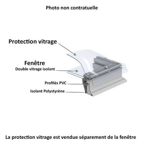 Fenêtre Fixe pour Toits Plats VELUX CFP 090120 0073Q