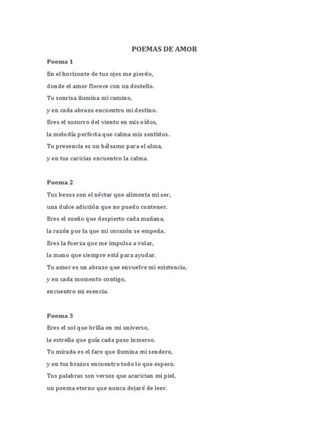 poemas de amor