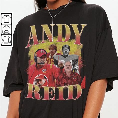 Andy Reid Shirt Andy Reid Tee Andy Reid Football Vintage Etsy