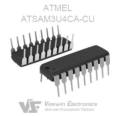 Atsam U Ca Cu Atmel Processors Microcontrollers Veswin Electronics