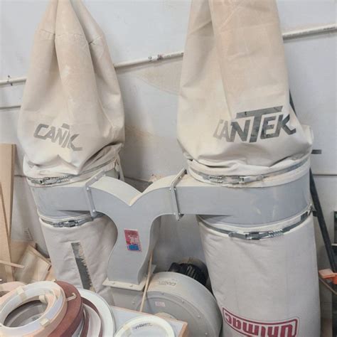 Used Cantek Hp Double Bag Dust Collector Coast Machinery Group