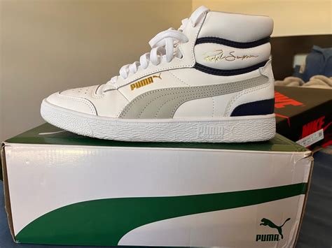 Puma Ralph Sampson Mid Men S Fashion Footwear Sneakers On Carousell