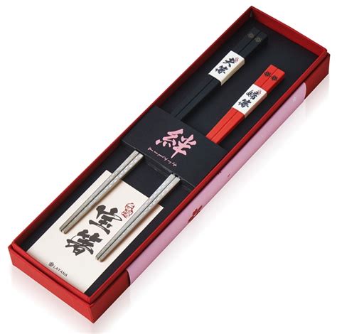 Set De Regalo De Bodas Meoto Palillos Sakura Monte Fuji Layana