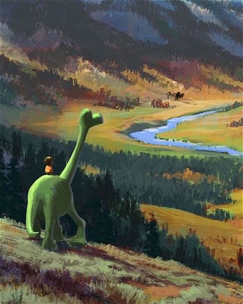 Pixar's THE GOOD DINOSAUR — Concept Art and New Logo — GeekTyrant