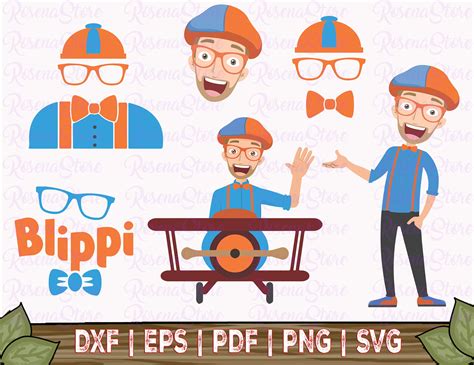 Blippi SVG For Cricut