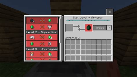 Better Villager Trades Minecraft Bedrock Addons Curseforge