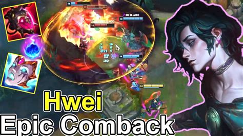 Hwei Support Remontada Epica Hwei Support Epic Comeback Hwei Support