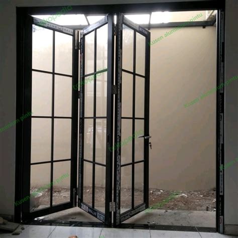 Jual Custom Pintu Lipat 3 Daun Ornamen Merk Inkalum 4 Inch Kota