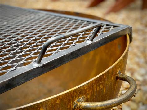 42" Heavy Duty Handcrafted Fire Pit Cooking Grate | Custom Fire Pits | Custom Fire Pit For Sale ...