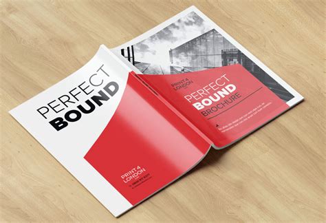 Square Perfect Bound Brochures Comfort Activate Designs