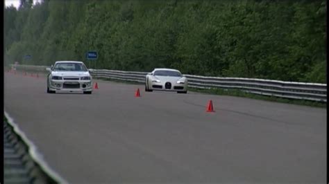 Nissan Skyline R34 Gtr Vs Bugatti Veyron Drag Race Youtube