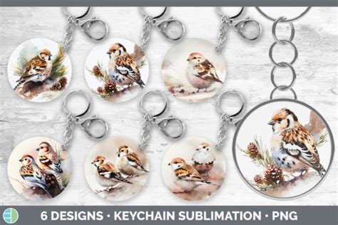 Christmas Snow Bunting Keychain Bundle Graphic By Enliven Designs