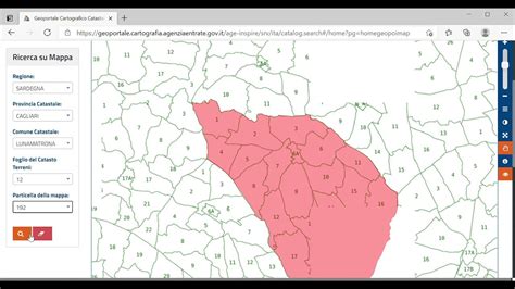 Consultazione E Visura Gratis Di Una Mappa Catasto Terreni Tramite