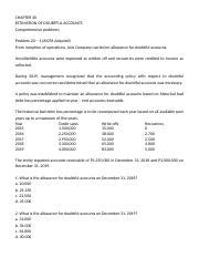 Financial Accounting Reviewer Chapter 20 Docx CHAPTER 20 ESTIMATION