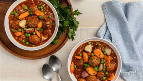 Slow Cooker Meatball Stew Food Lion