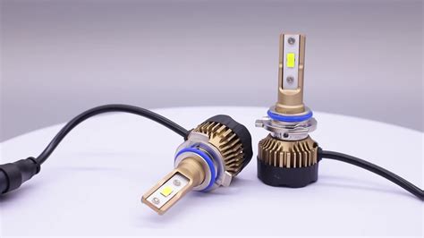 Factory Led Headlight Bulb Super Bright A12 6000k 4400lm 52w Pair Led