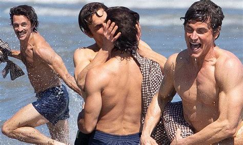 Matt Bomer And Jonathan Bailey Share A Kiss While Filming Matt Bomer