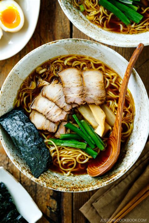 Shoyu Ramen Recipe From Bizentei Tokyo 醤油ラーメン • Just One Cookbook