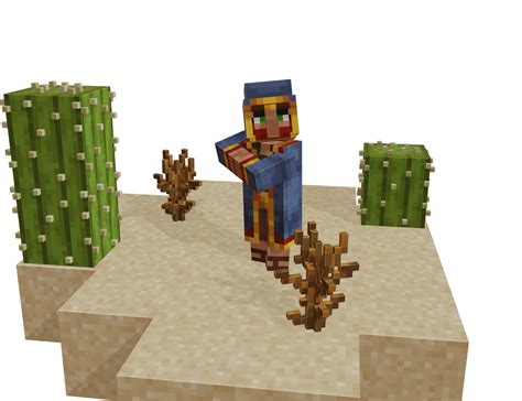 Female Wandering Trader Villager Floating Island By Jd12productions On