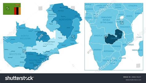 8 304 Map Of Zambia Images Stock Photos Vectors Shutterstock