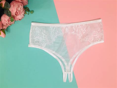 CROTCHLESS OPEN CUP Crotchless Lingerie Lingerie Sets Etsy