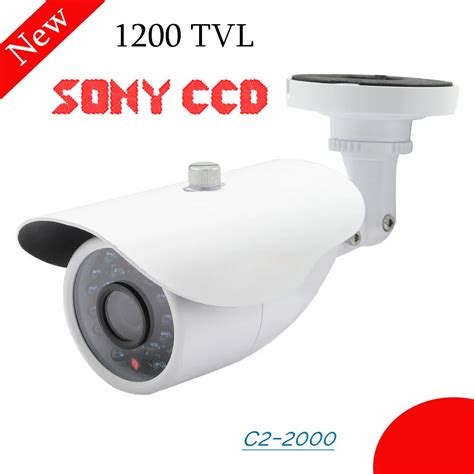 Home Security Camera 1200TVL Color CCTV Camera Sony CCD IR Cut Day