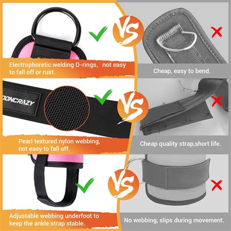 snapklikcom ankle strap  cable machine women adjustable gym