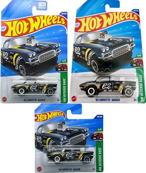 62 Corvette Gasser Hot Wheels 2025 Super T Hunt US Int Short Card