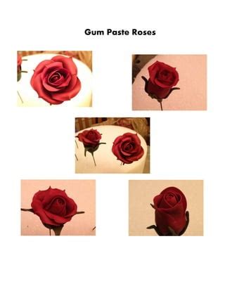 Gum Paste Roses PDF