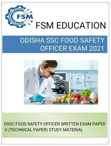 ODISHA SSC Food Safety Officer Exam 2021 Technical Paper Preparation