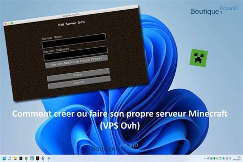 Comment créer son propre serveur Minecraft avec un VPS OVH