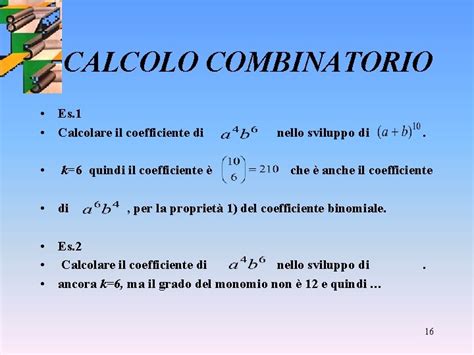 CALCOLO COMBINATORIO Principio Fondamentale Del Calcolo Combinatorio Se