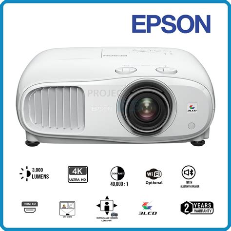 Epson Eh Tw K Pro Uhd Lcd Home Projector