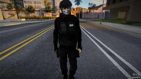 Soldado De La Brigada De Fuerzas Especiales CICPC V2 Para GTA San Andreas