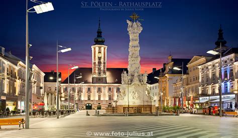 Stpolten A Sankt Poelten Rathausplatz