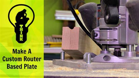 Make A Custom Router Jig Base Plate Youtube