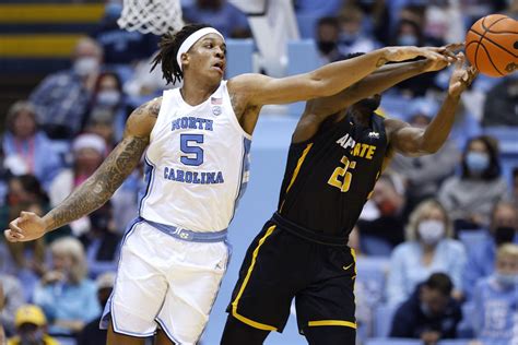 Unc Basketball Vs App State Player Of The Game Armando Bacot Tar Heel Blog