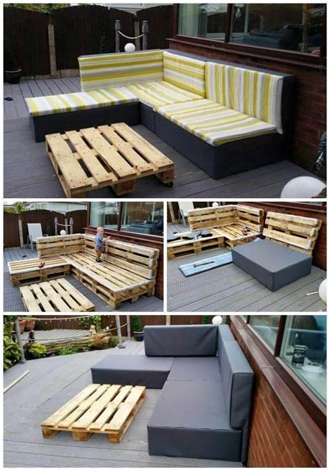 Diy Pallet Patio Furniture Plans Diy Pallet Outdoor Furniture Pieces