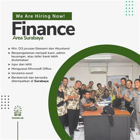 Finance Area Surabaya Pt Wismilak Inti Makmur Ika Um