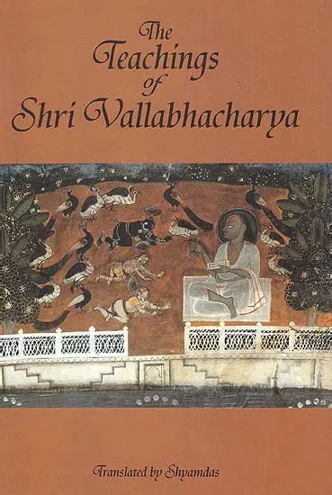 The Teachings Of Shri Vallabhacharya Sanskrit Text Transliteration