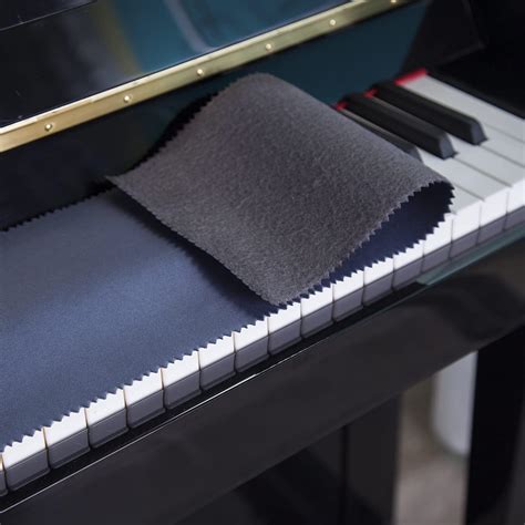 Womaco Piano Keyboard Cover Stretchy Plush Velvet Dust Cover For 76 88 Keys Digital